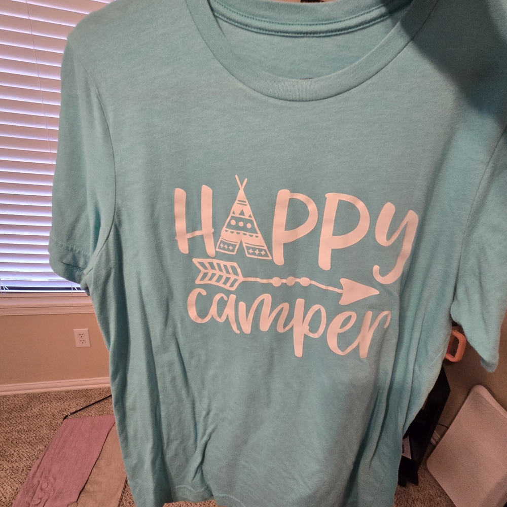 Happy Camper Shirt - Teal
